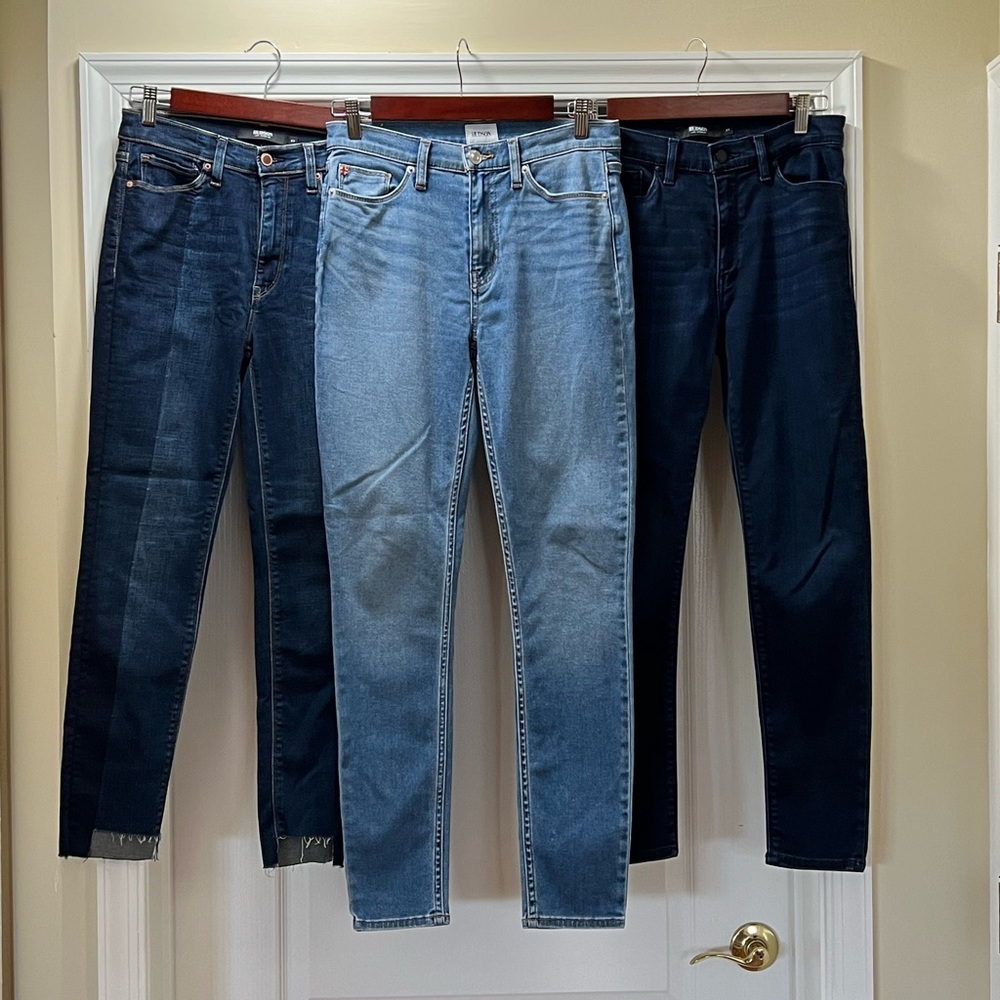 Hudson Jeans Women's Skinny Jeans - Light Blue Wash - Picture 8 of 9
